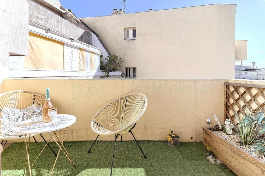 Centre Ville-Superbe Appartement De 50 M2 - Cosy Avec Terrasse -Wifi Nice Extérieur photo